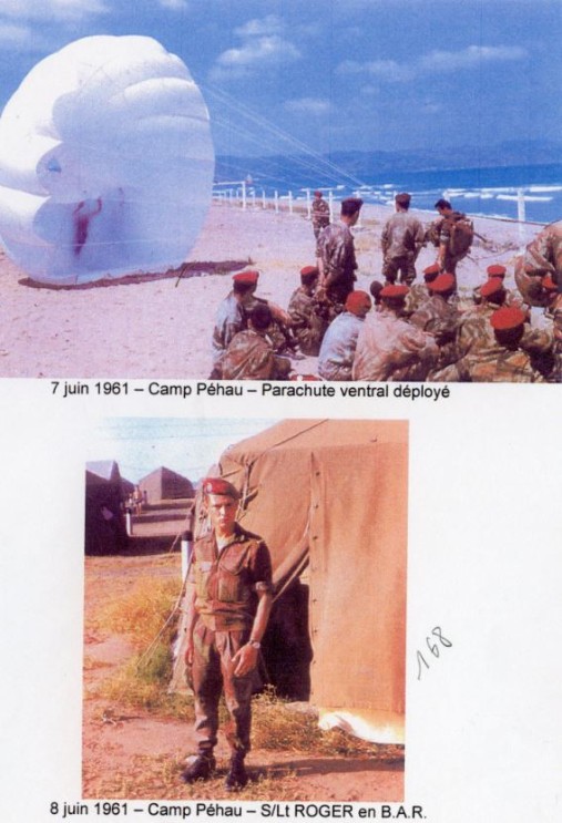   Souvenirs du Lieutenant Henri ROGER Chef de Section de Combat  NOIR 1 à la 3°Compagnie